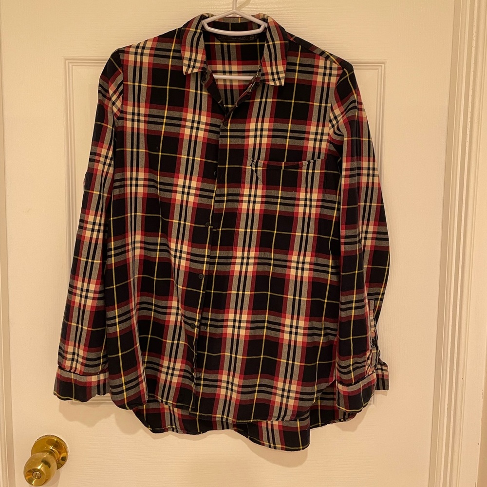 Zara women button down shirt size S